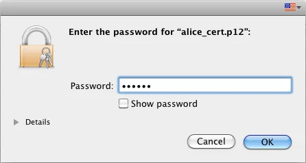 Password Prompt macOS
