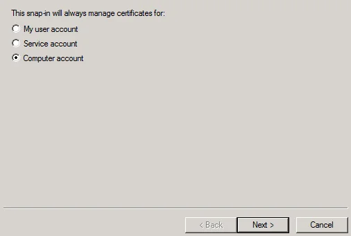 Computer Account