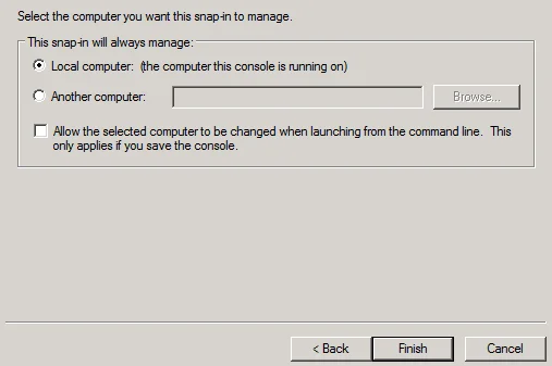 Local Computer