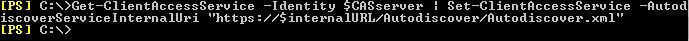 Client Access Service