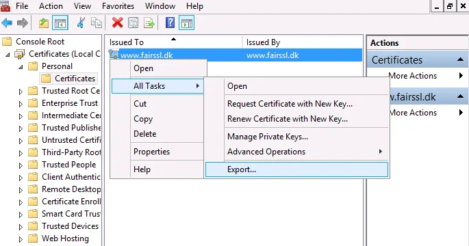 All Tasks Export