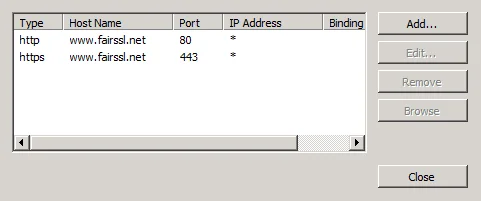 SAN-binding resultat